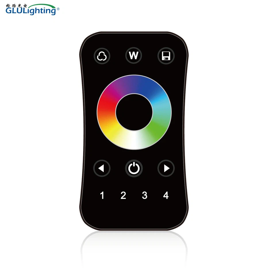 Ultrathin Touch Ring 3/4 Channel 1/4 Zone RF Remote Control