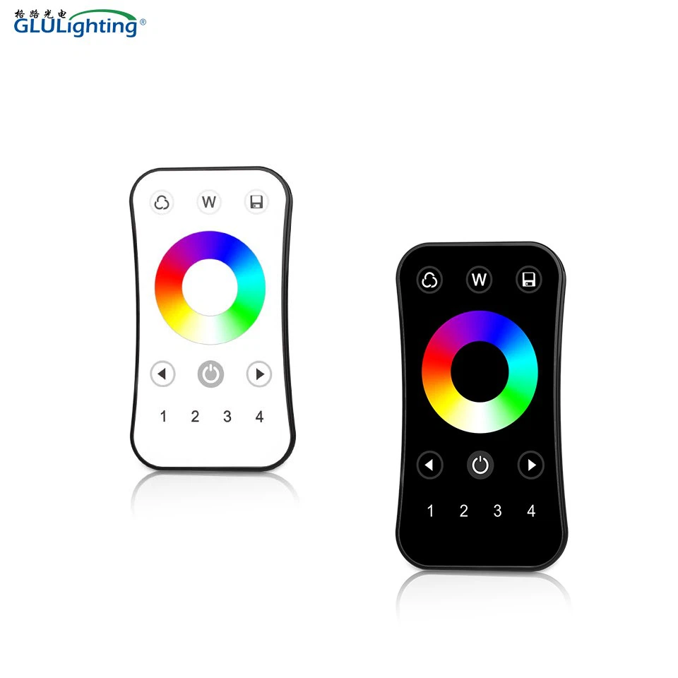 Ultrathin Touch Ring 3/4 Channel 1/4 Zone RF Remote Control