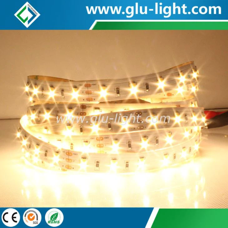 China shenzhen factory high quality 24V 2 chips W/WW in 1 Ra90 5630 bi color led stripe