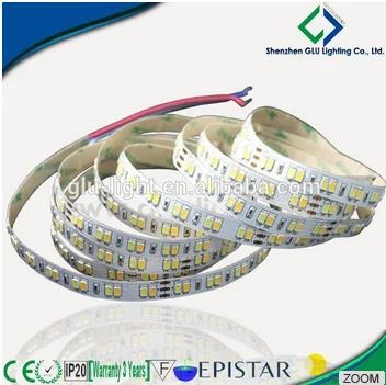 Striscia LED flessibile 5630 a fila singola regolabile CCT bi- prezzo di fabbrica in Cina con 120 LED/m