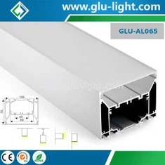 Profilo LED in alluminio da 4 pollici per luce pendente, barra luminosa pendente lineare